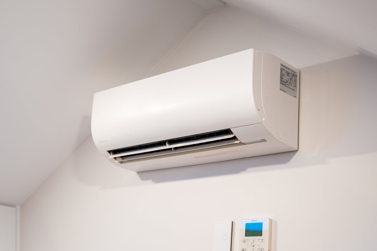 Wall-mounted split system air conditioner